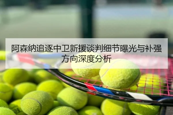 阿森纳追逐中卫新援谈判细节曝光与补强方向深度分析